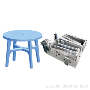 Injection Outdoor Plastic Round Table Mould